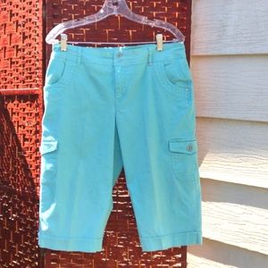 Walking shorts light blue